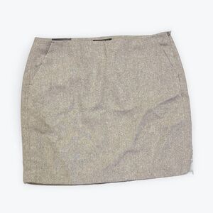 Banana Republic Beige/Gray Mini Skirt